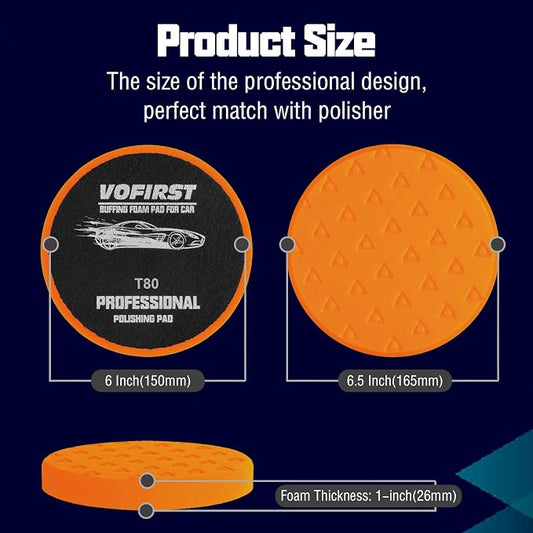 6 Inch Buffing Pads - Image 2