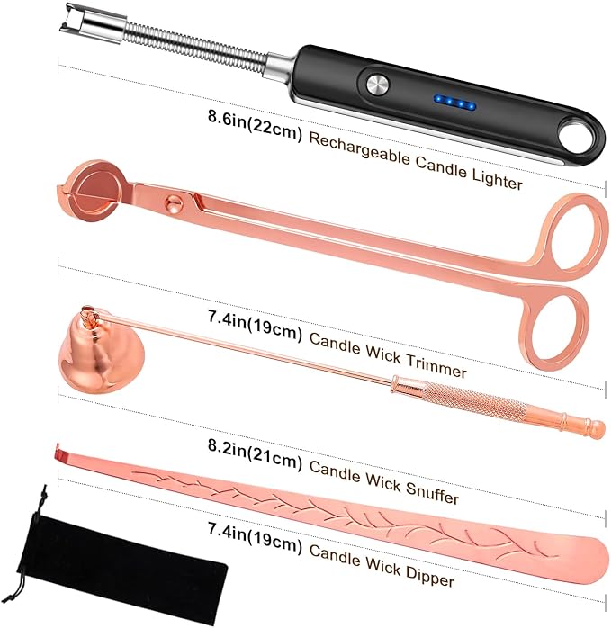 Lsnisni 4 in 1 Candle Accessory Set - Image 7