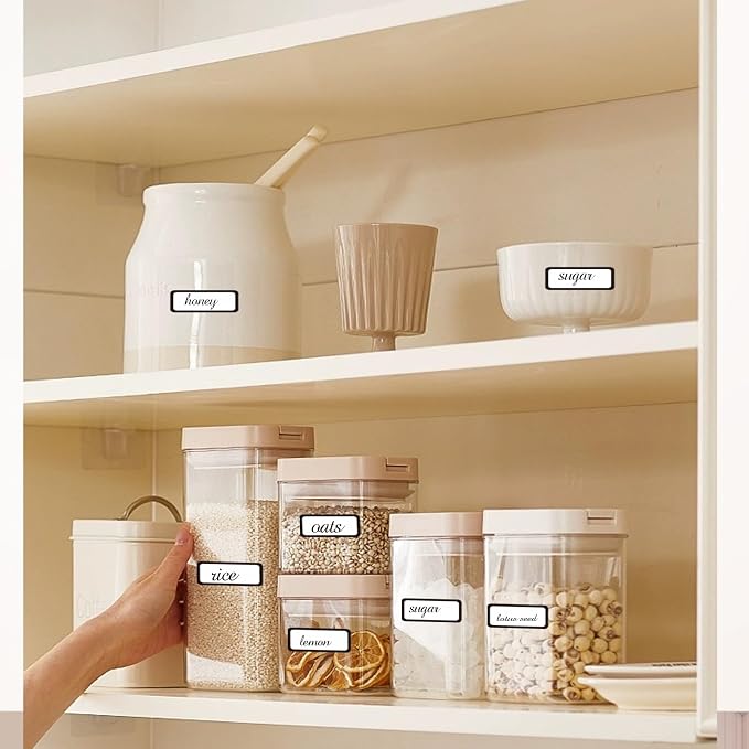 STARLIBOO Color-Coding Removable Labels, Rectangular 1 x 3"" Freezer Labels - Image 6