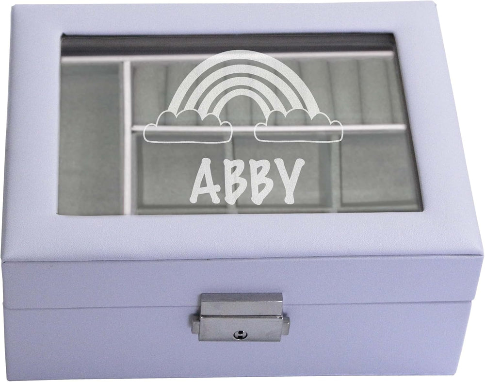 My Personal Memories Personalized Jewelry Box for Girls - Custom Engraved wit...