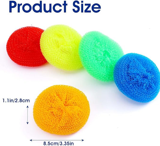 5Pcs Plastic Dish Scrubbers for Dishes - Image 2