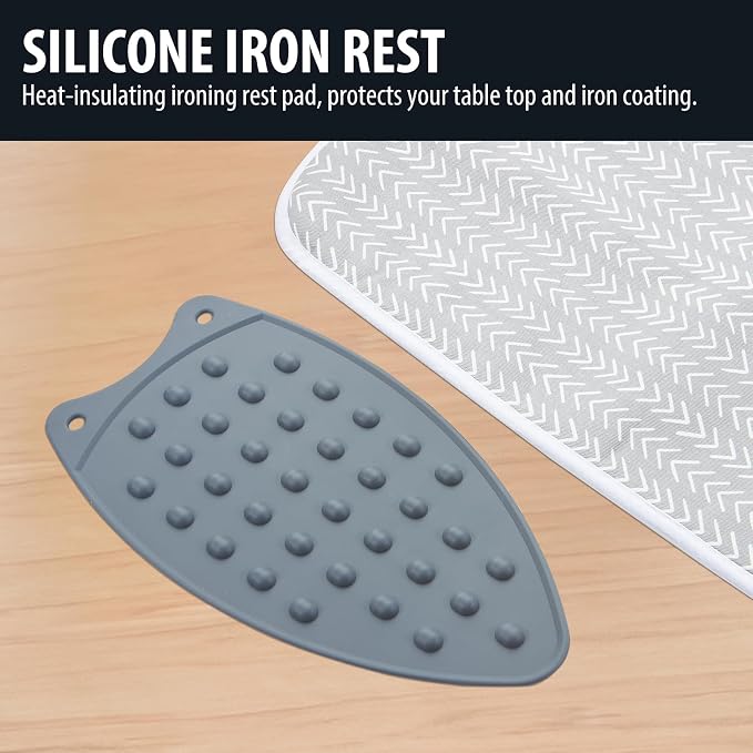 Seiritex Ironing Mat, Portable Ironing Pad 39.4 x 18.9 inch Table Top Iron - Image 7