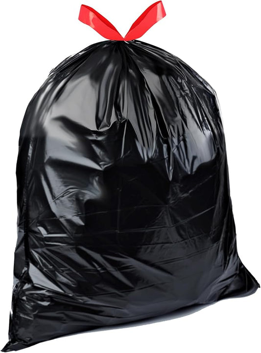 Amazon Basics 39 Gallon Lawn & Leaf Heavy Duty Drawstring Trash Bags, 20% Post - Image 2