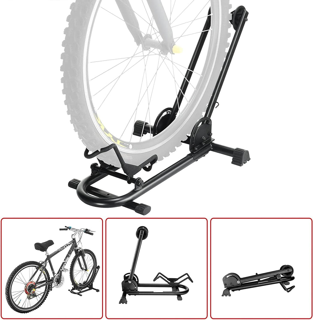 RAD Cycle Foldable Bike Rack Bicycle Storage Floor Stand Fold it Up and Take ...