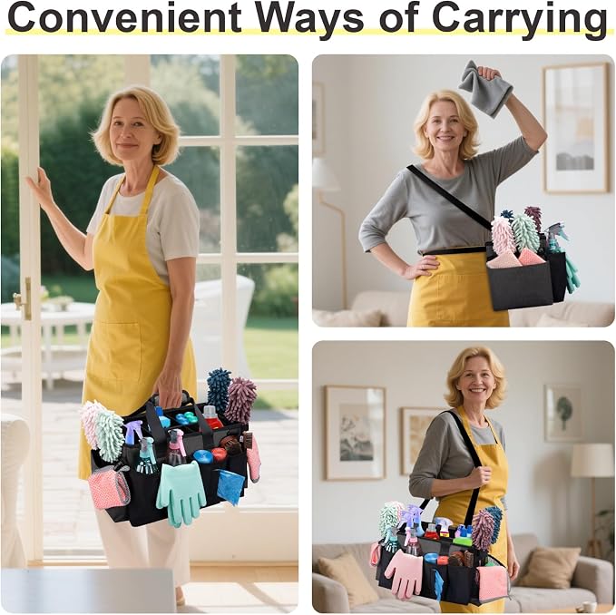 Wearable Large Cleaning Caddy Bag - Image 7