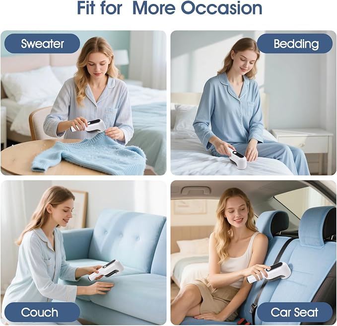 Rechargeable Electric Fabric Shaver Lint Remover - Image 8