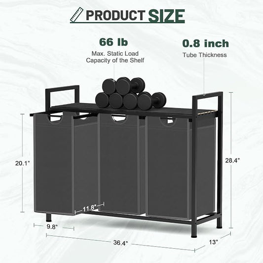 Laundry Hamper, Laundry Sorter - Image 2