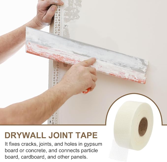 PATIKIL Drywall Repair Mesh Tape, 3 inch x 328 ft Fiberglass Repair Patch - Image 7
