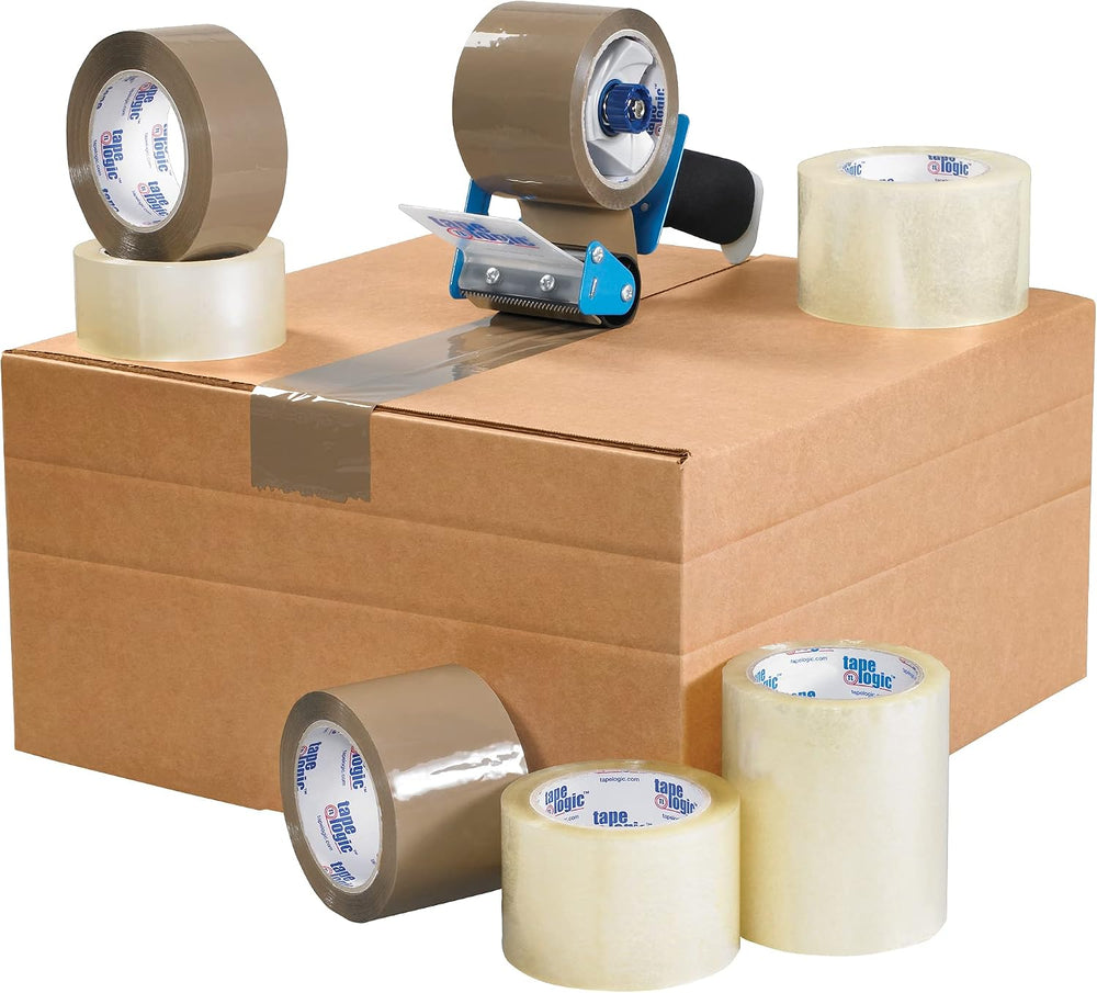 Staples Multi‑Depth Corrugated Boxes, 18” x 18” x 6”, Adjustable Kraft Carton...