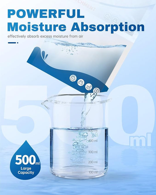 Vacplus Moisture Absorbers Packets, Fragrance Free 20 Pack, Humidity Packs - Image 2