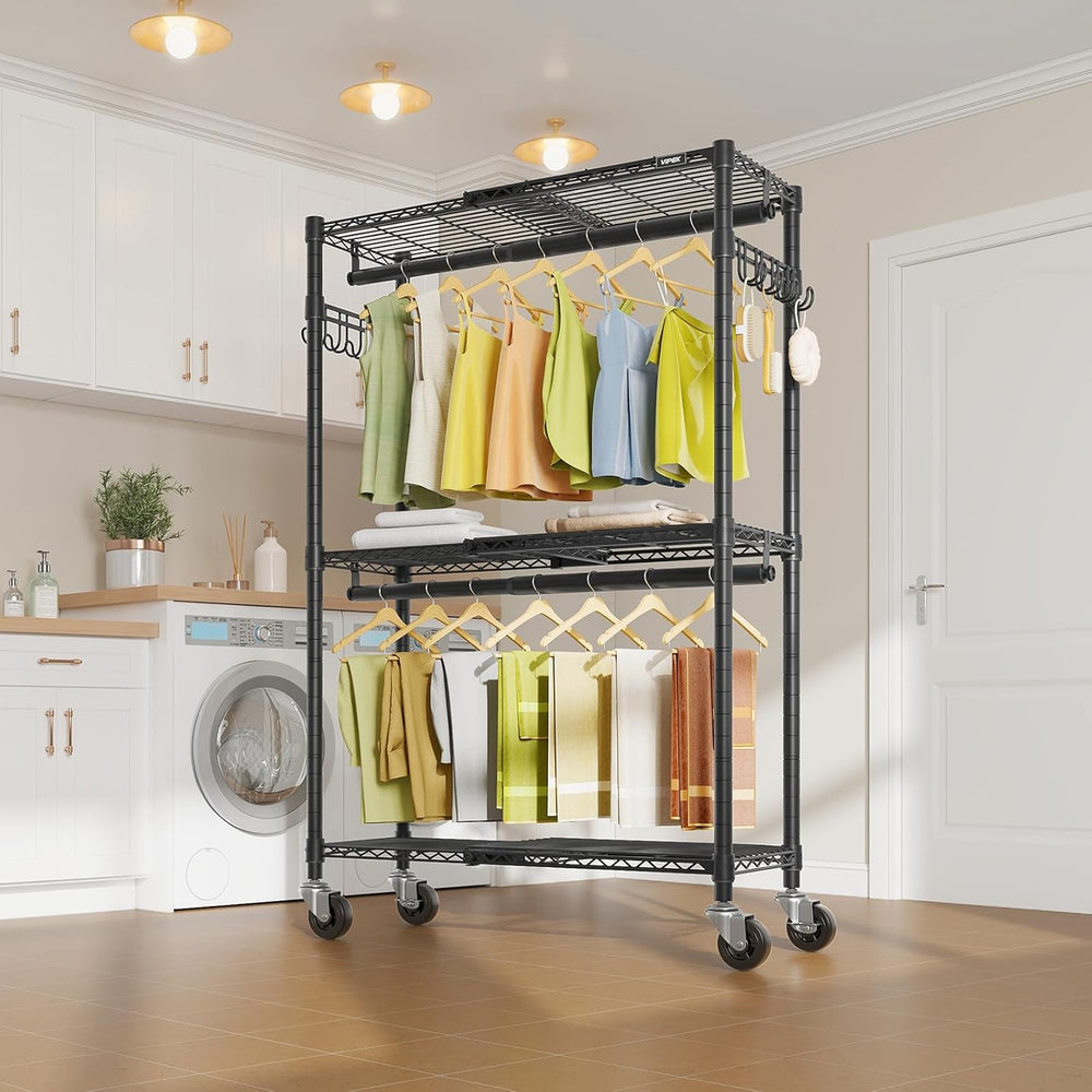 VIPEK R2X Expandable Portable Closet for Hanging Clothes Rolling Rack