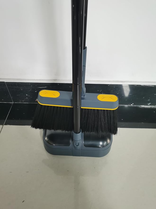 JEHONN Broom and Dustpan Set for Home, 54 Inches Long Handle Lightweight 180 - Image 13