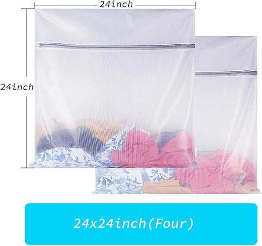 Laundry Mesh Bag-Heavy Duty Mesh Laundry Bags, Laundry Bags Mesh Wash Bag - Image 2
