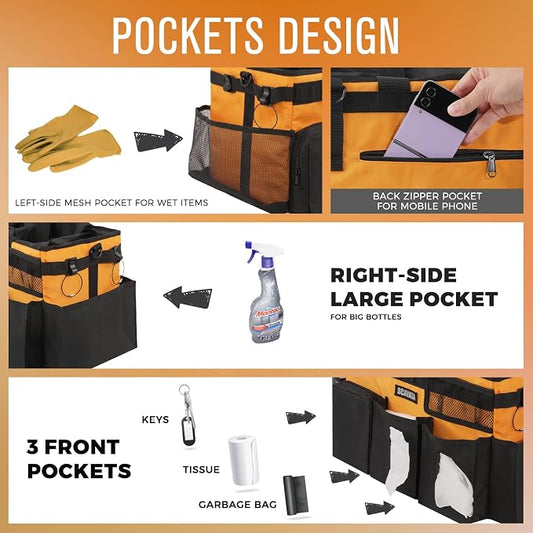 Wearable Cleaning Caddy Bag, Cleaning Caddy Supplies Organizer - Image 2