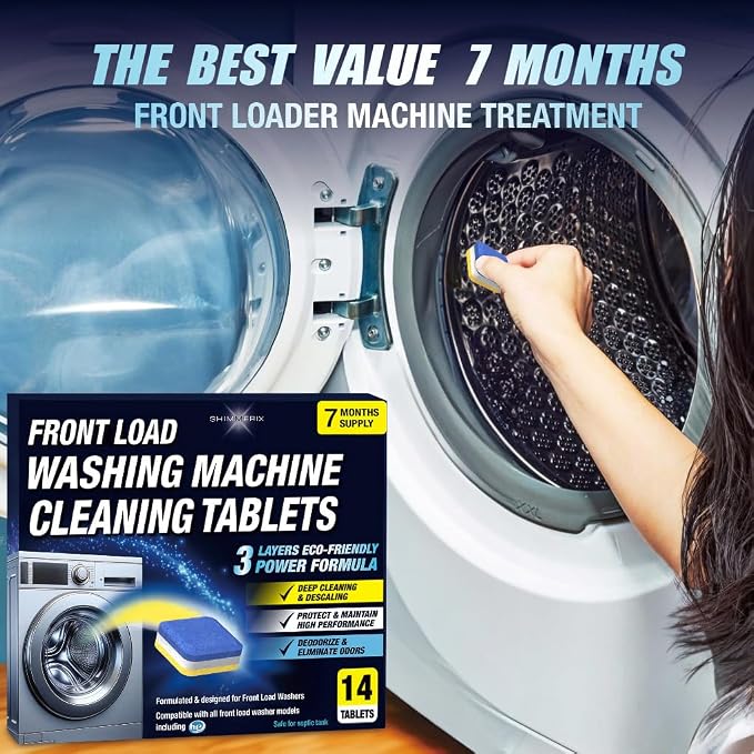 Washing Machine Cleaner Tablets 14 Pack - Image 9