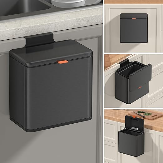 Mbillion Kitchen Compost Bin Hanging Trash Can - Image 2
