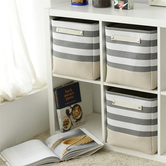 TheWarmHome Extra Large Cube Storage Bins Baskets - Image 2