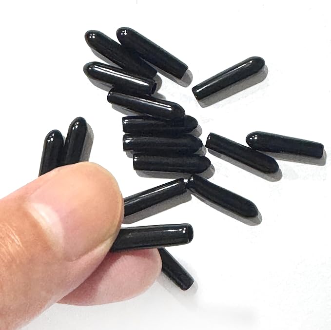 uxcell 20pcs Rubber End Caps 2.5mm ID Vinyl Round Tube Bolt Cap Cover Thread - Image 5