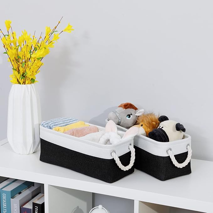 DULLEMELO Toilet Paper Storage Basket, Toilet Paper Basket - Image 5