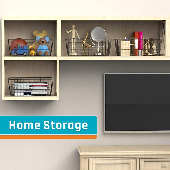 Metal Wire Food Storage Basket Organizer
