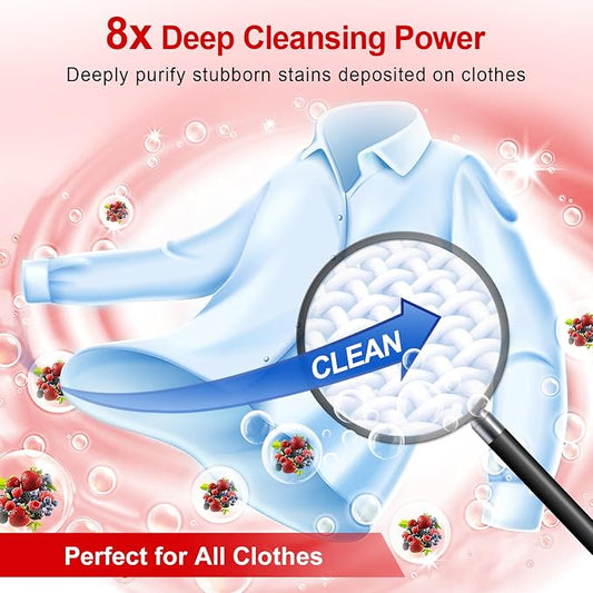 Laundry Detergent Sheets, Biodegradable Plastic Free Liquidless Laundry Sheets - Image 2