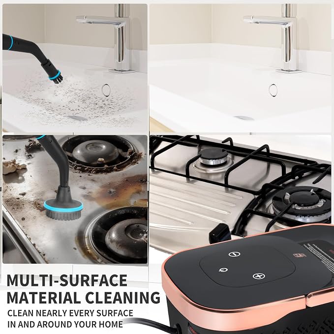 2500W Portable Handheld Steam Cleaner, High Temperature Pressurized Steam - Image 7