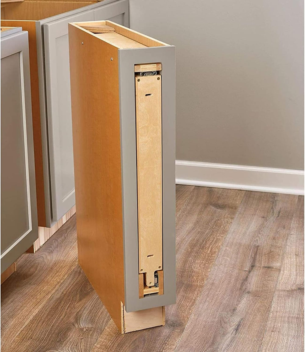 Rev-A-Shelf 3" Pull Out Shelf Organizer for Between Base Kitchen Cabinet...