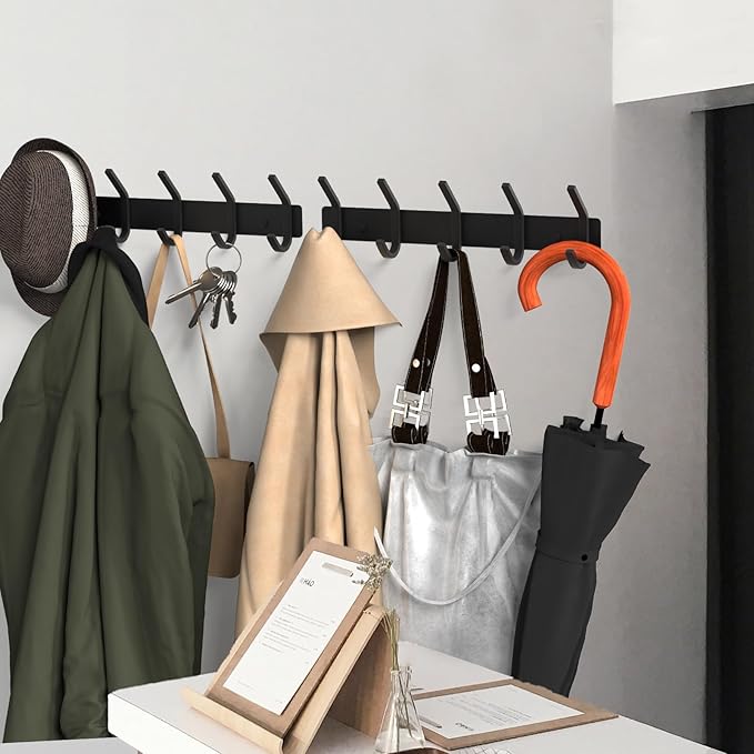 VAEHOLD Wall Hooks, Heavy Duty Aluminum Towel Hooks - Image 7