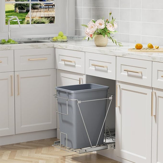 ROOMTEC Lightweight and Durable Slim Trash Can, Wastebaskets - Image 2