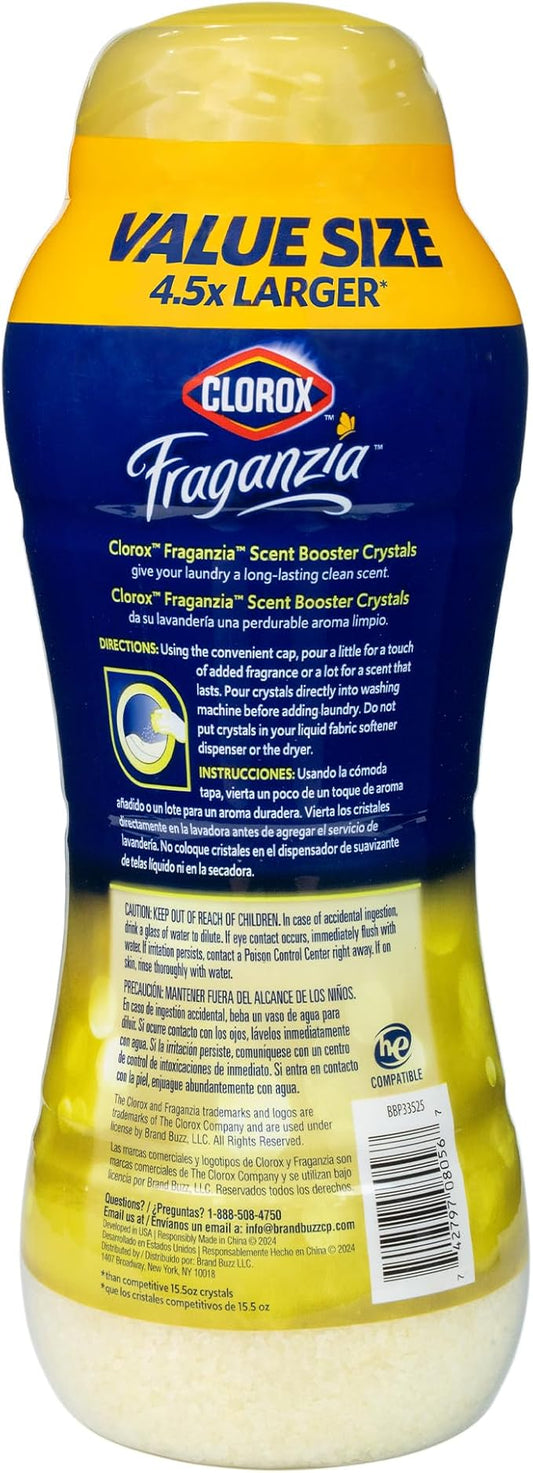 Clorox Fraganzia Laundry Scent Booster Crystals in Citrus Blossom Scent - Image 2