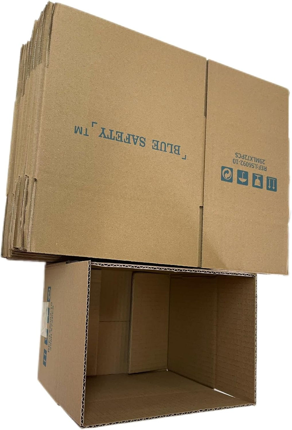 Shipping Boxes Mailers 8x5x6 inches, Corrugated Cardboard, Small Packing Kraf...