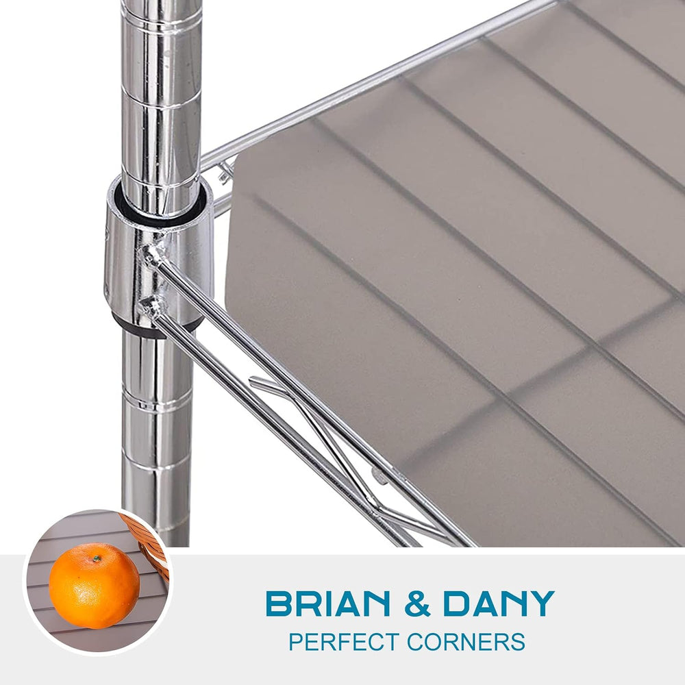 BRIAN & DANY Wire Shelf Liner 24" X 48", Heavy Duty Shelf Liner...