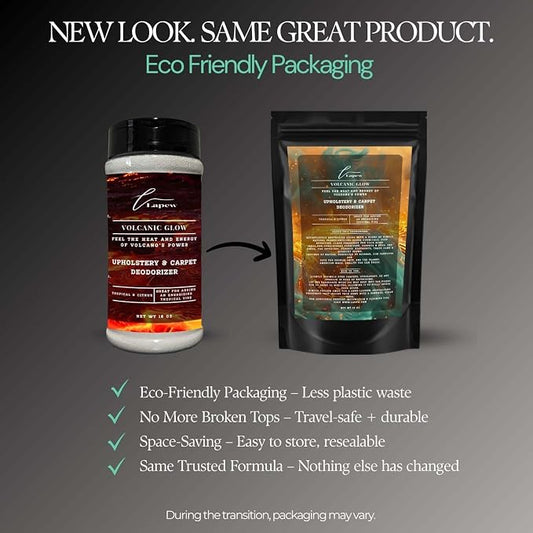 Volcanic Glow Carpet Freshener Powder: Powerful Odor Eliminator - Image 2