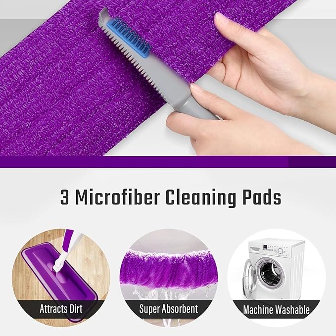 Mops for Floor Cleaning Wet Spray Mop - Image 9
