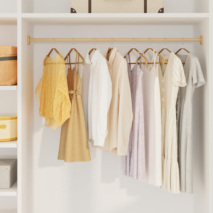 APRTAT Bamboo Clothes Hangers 30 Pack, Suit Hangers 360° Rotatable Hook