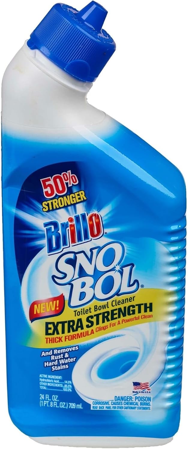 Brillo SnoBol Extra Strength Toilet Bowl Cleaner 24 Fl Oz (Pack of 1)
