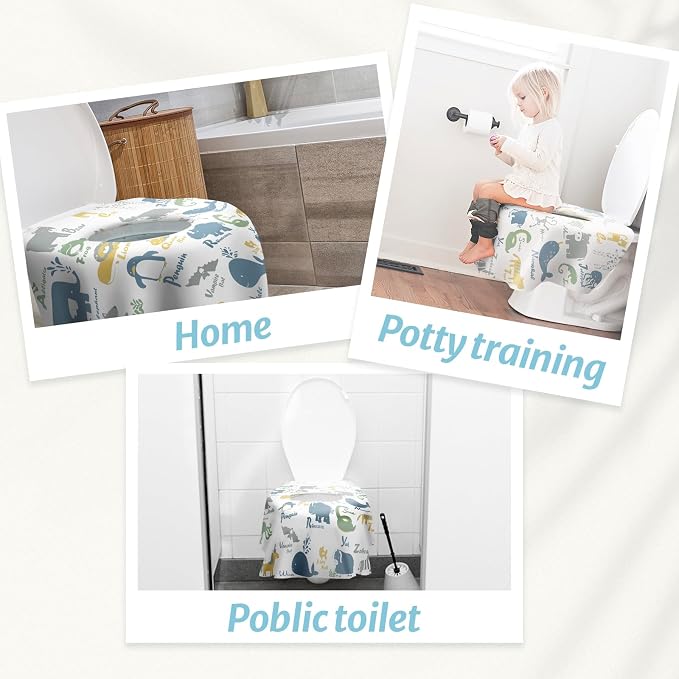 Blissful Diary 30 Pcs Toilet Seat Covers Disposable - Image 8