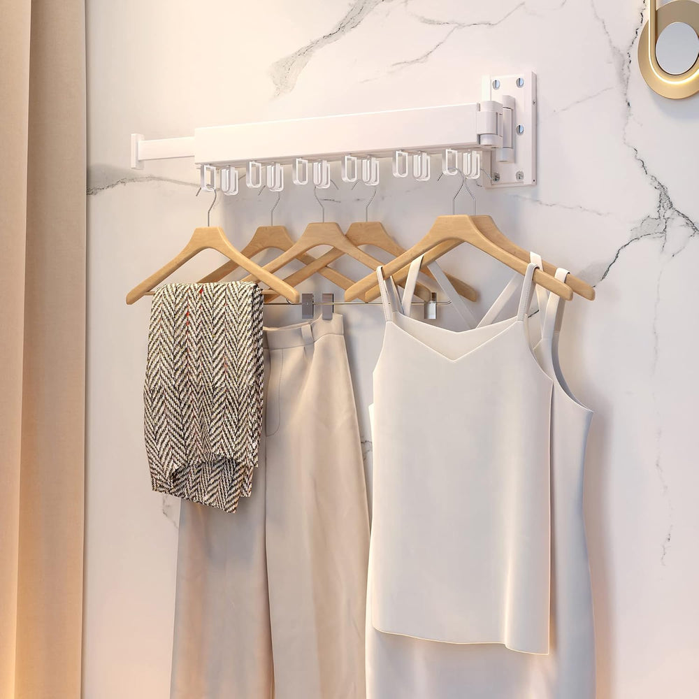 ZdwCyl Clothes Drying Rack Wall Mounted,Drying Rack Clothing,Clothes Hanging ...