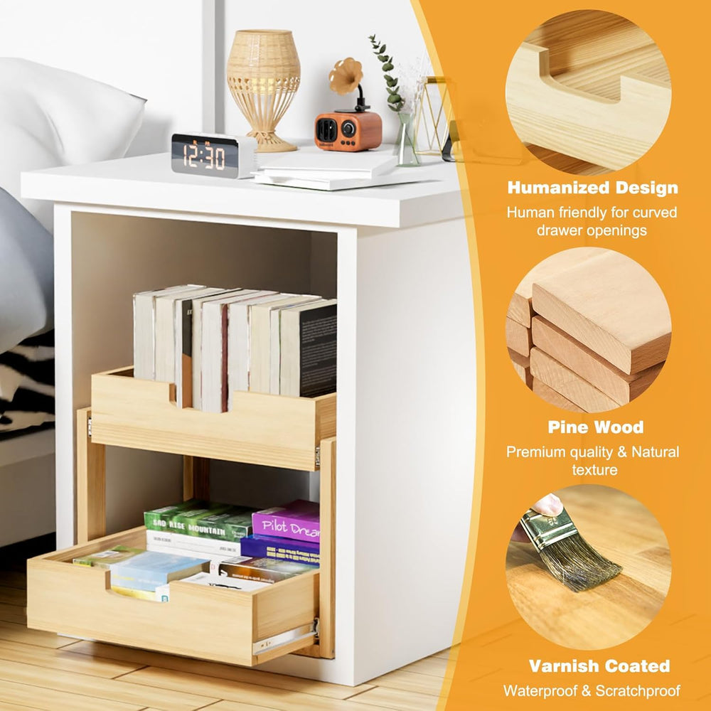 Pull Out Cabinet Organizer, 23''W×21''D Sliding Drawers for C...