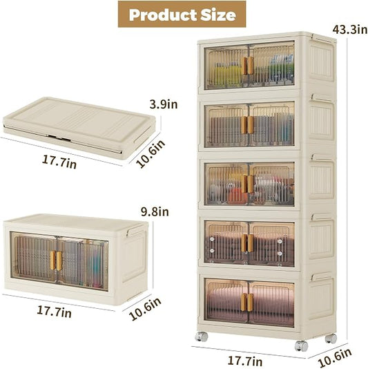 28 Qt Plastic Storage Bins - Image 2