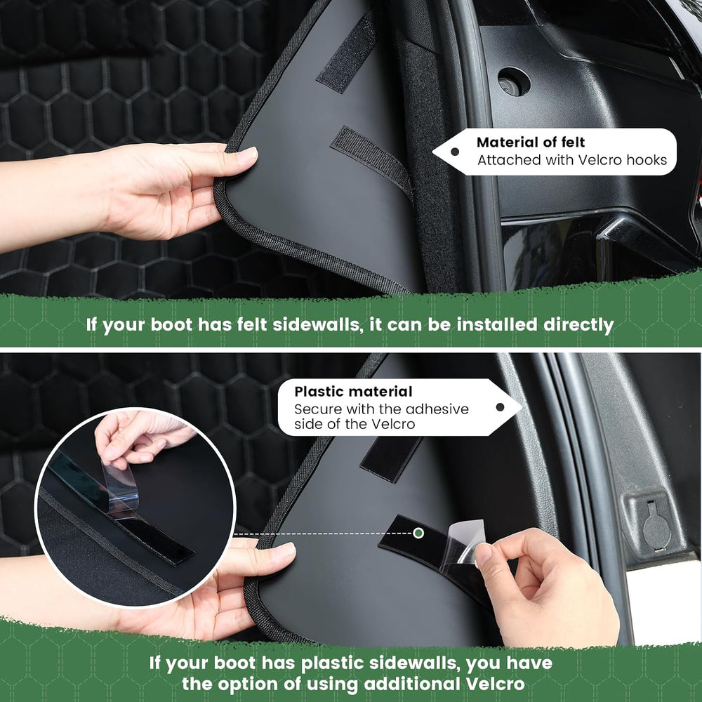 KYG Car Boot Protector Dog Waterproof Dog Blanket Car Boot with Side and Bump...