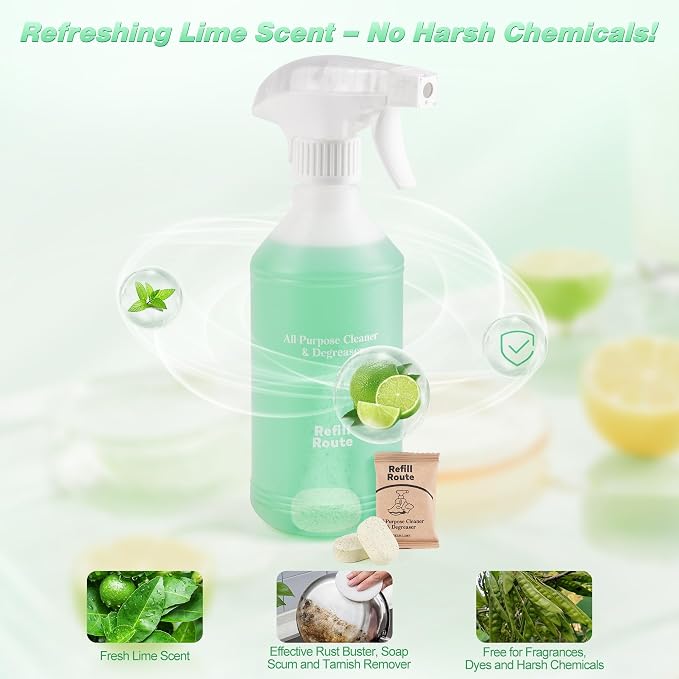 Kitchen Cleaner Spray, All Purpose Cleaner Kit, StoveTop Cleaner, Countertops - Image 9