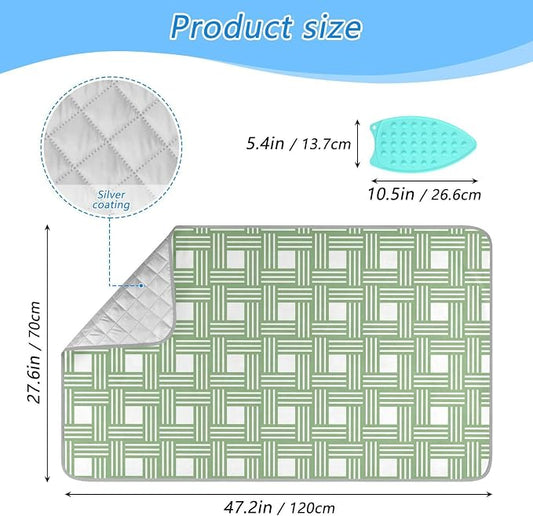 Ironing Mat for Table top Portable Ironing Pad Blanket for Washer Dryer - Image 2