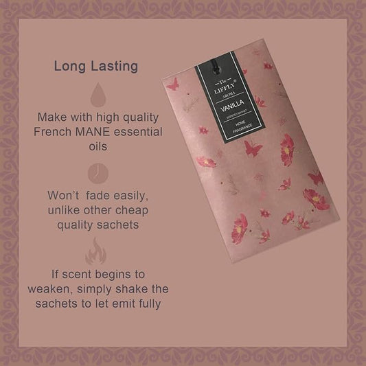 14 Packs Vanilla Scented Sachets - Image 2