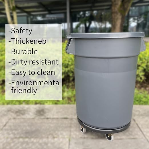 32 Gallon Outdoor Trash Can, Outdoor Trash Can - Image 9