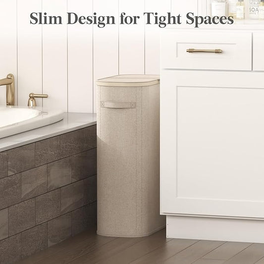 Lifewit 65L Slim Laundry Basket - Image 2
