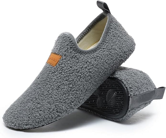 Adult Indoor House Slippers Socks Lightweight Non Slip Grip House Home Shoes - Image 2