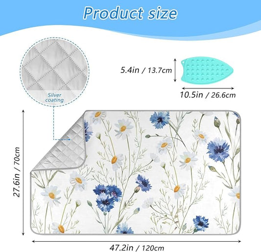 Ironing Mat Thickened Ironing Blanket Travel Portable Double-Side Using Ironing - Image 2