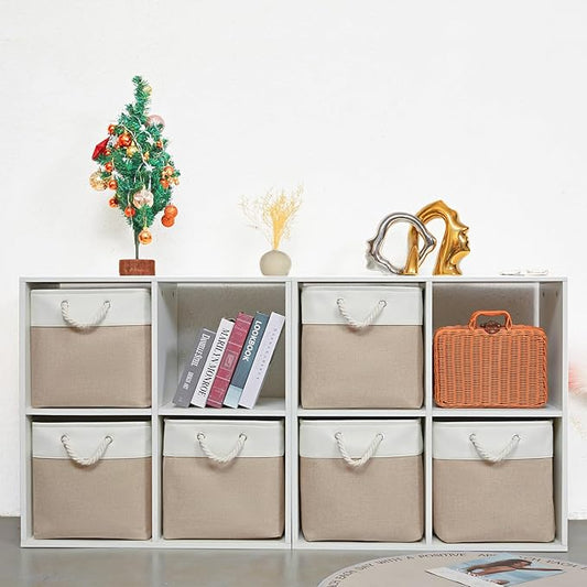 13 x 13 Inch Storage Cubes,6 Pack Cube Storage Bins - Image 2