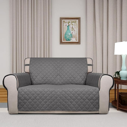 PureFit Reversible Quilted Sofa Cover, Water Resistant Slipcover Furniture - Image 2